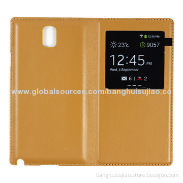 2014 New Fashionable Leather Mobile/Cellphone Case Cover/Accessories for Samsung Galaxy Note 3